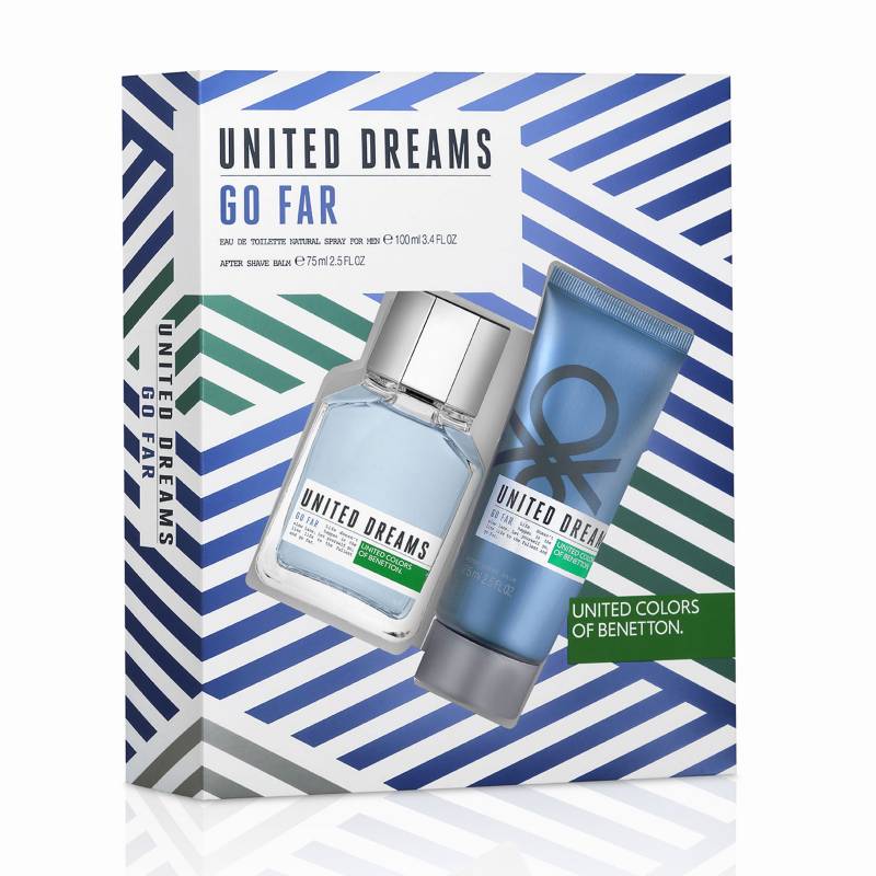 Benetton - Set Perfume Dreams Go Far  100 ml + After Shave Balm 75 ml