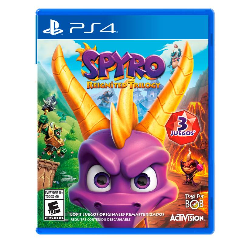 Activision - Videojuego Spyro Reignited Trilogy PS4