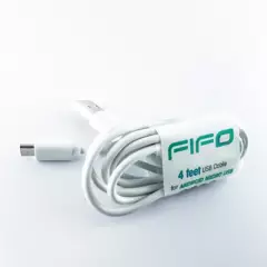FIFO - Cable Micro USB 1.22mt blanco
