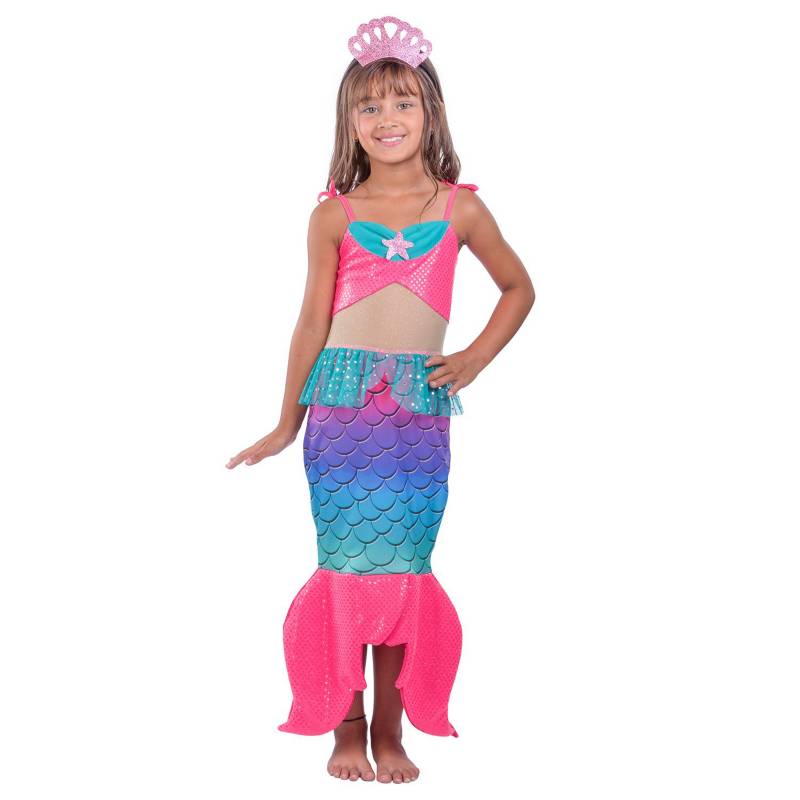 FANTASTIC NIGHT - Disfraz de Sirenita para niña Fantastic Night 