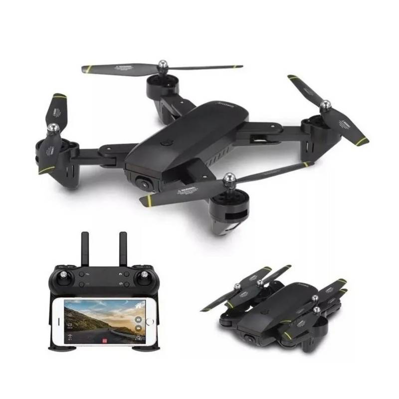 GENERICO - Drone Plegable Wifi Dm107S Doble Camara