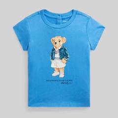 POLO RALPH LAUREN - Camiseta Bebé Niña Algodón Polo Ralph Lauren
