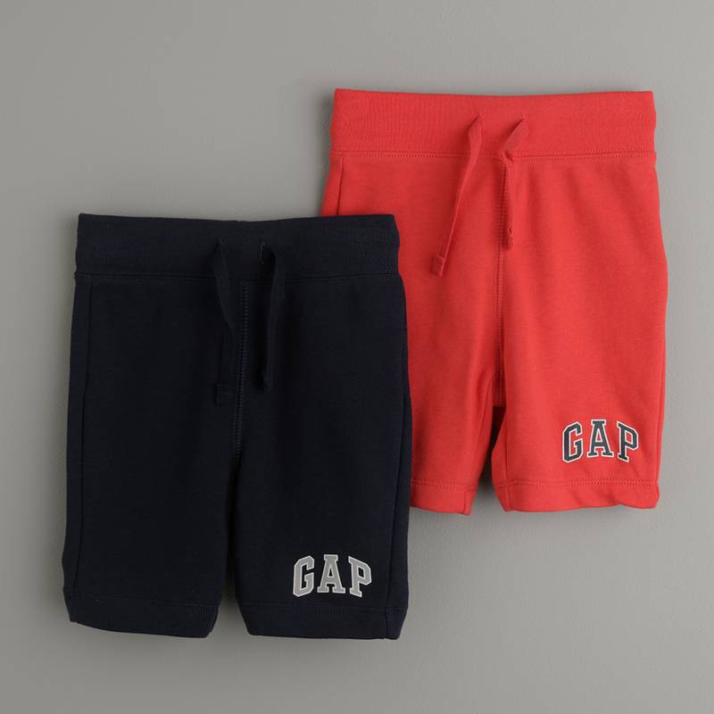 GAP - Shorts Bebé Niño Pack x 2 Polialgodón GAP