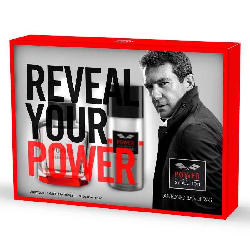 ANTONIO BANDERAS - Perfume Power of Seduction Men EDT 100 ml + Deodorant 150 ml