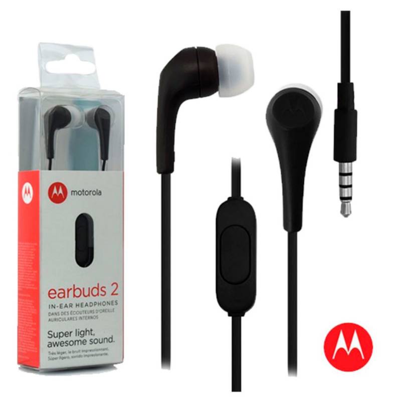 MOTOROLA - Audífonos in ear Motorola Earbuds 2