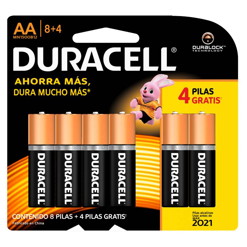 DURACELL - Pilas Duracell AA Blister x 12