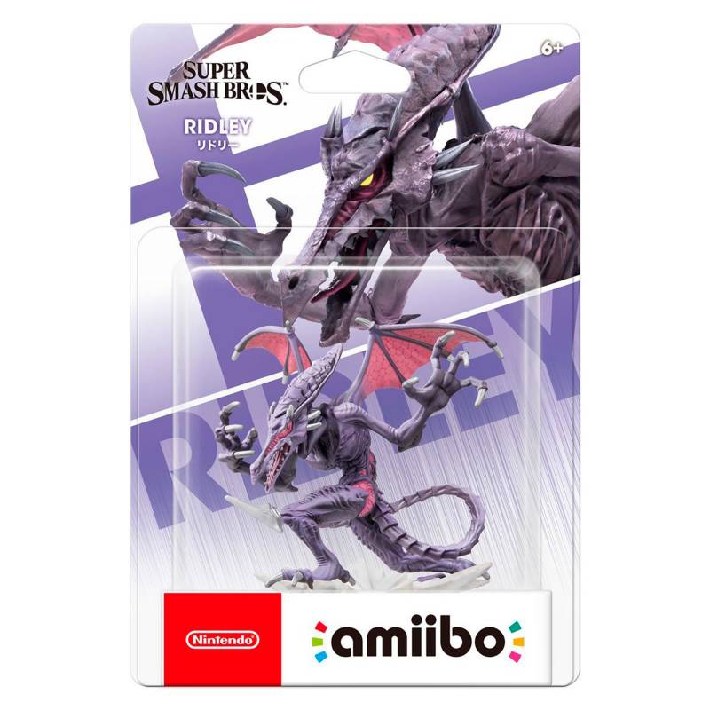 Nintendo - Figura Amiibo-Ridley Super Smash Bros Nintendo Switch