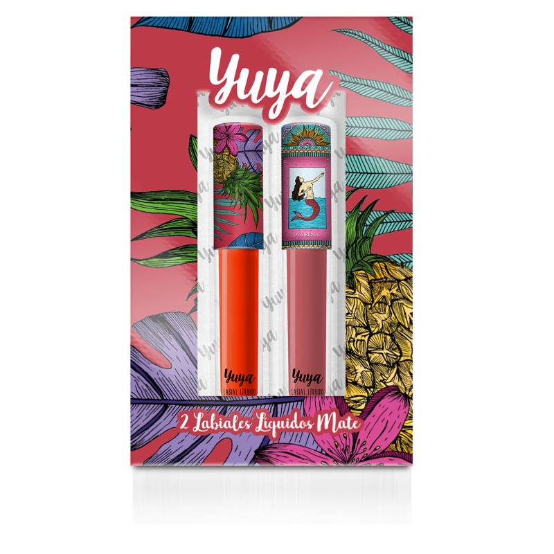 YUYA - Set 2 Labiales "Papaya"