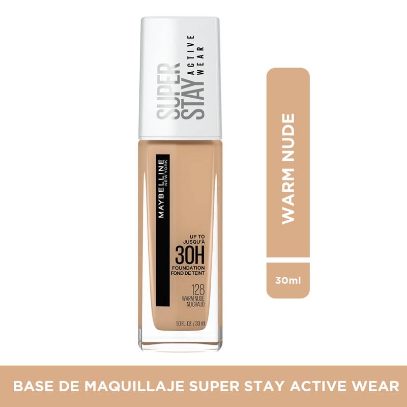 Base de maquillaje Líquida SperStay Full Coverage Active Wear Maybelline 30  ml
