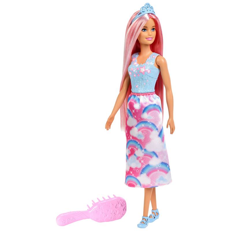 Barbie - Barbie Dreamtopia Princesa Peinados Mágicos