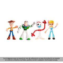 TOY STORY - Figura Flexible Disney Pixar Toy Story 4 pulgadas Surtido
