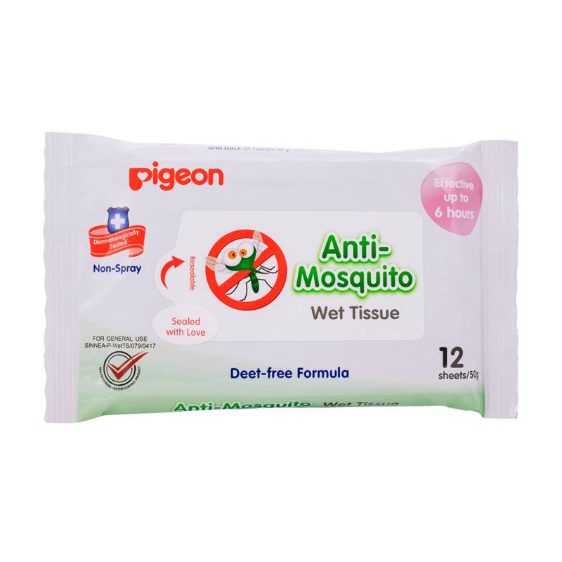 Pigeon - Toallas Antimosquito x 12 Und