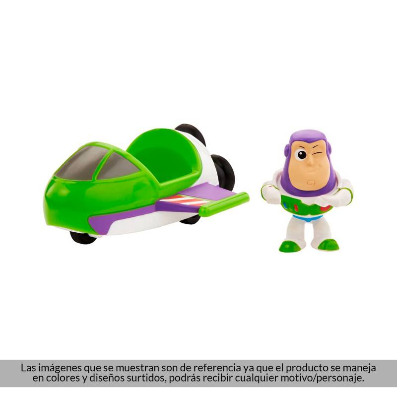 Toy Story - Mini Figura Buzz Lightyear con Vehículo