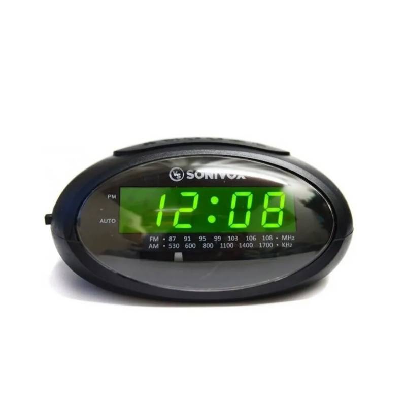 Reloj radio despertador amfm con pantalla digital GENERICO