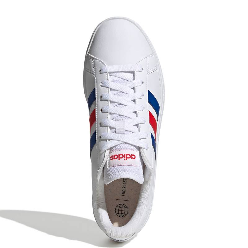 Tenis Adidas Grand Court Base 2.0 - GW9250 - Blanco - Hombre