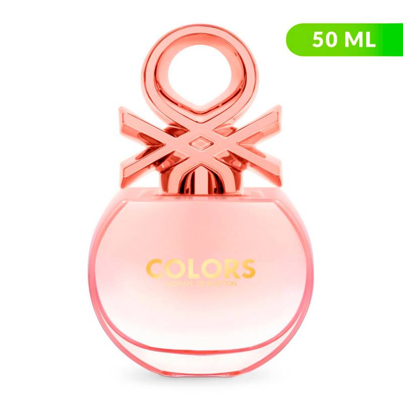 BENETTON - Perfume Benetton Colors Rosé Mujer 50 ml EDT