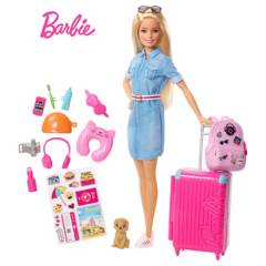 Barbie Explora y descubre Barbie viajera