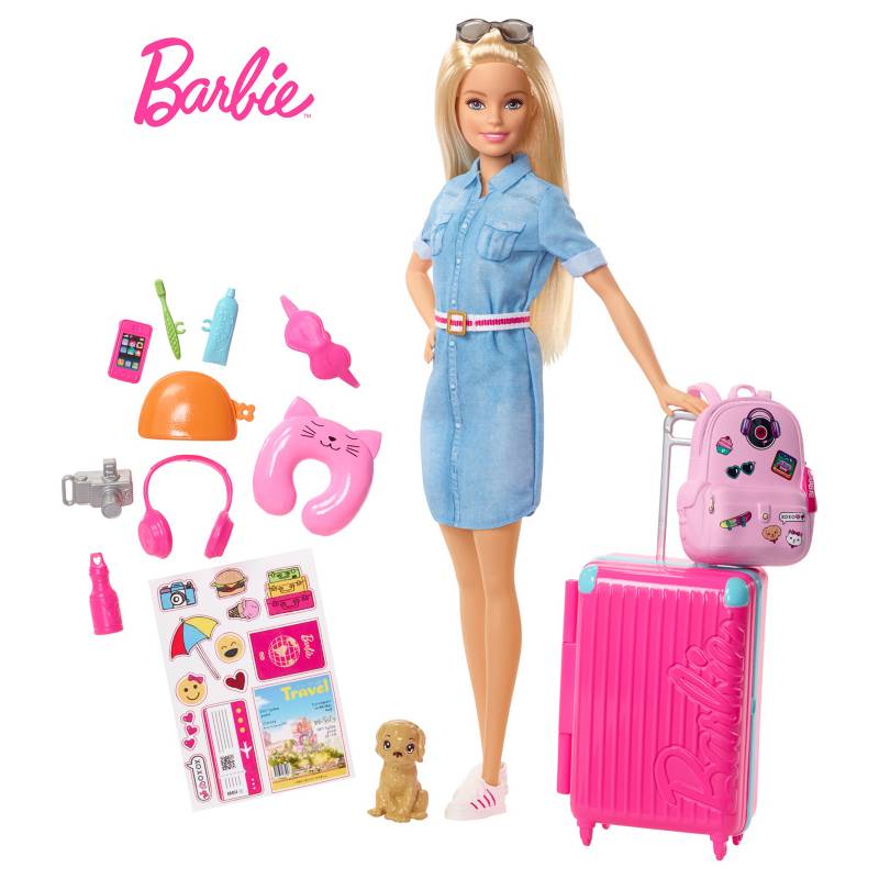 BARBIE - Barbie Explora y descubre Barbie viajera