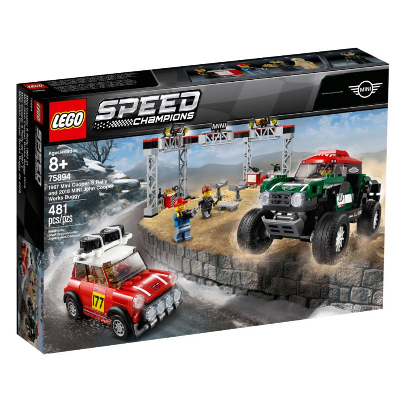 LEGO - Lego Speed Champions - Set de Rallye Mini Cooper
