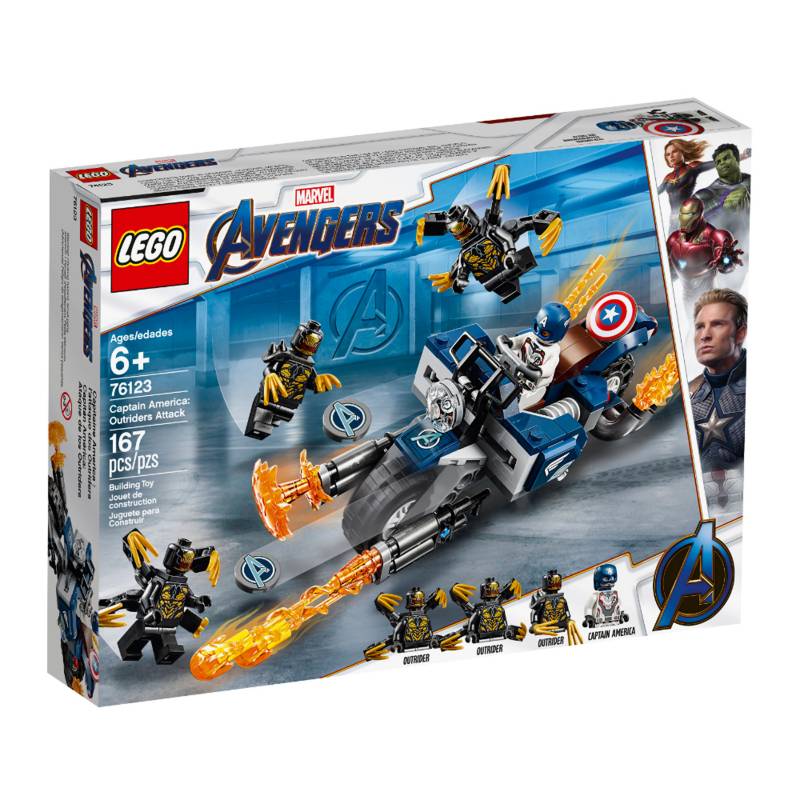 LEGO - Lego Marvel - Avengers Vehículo del Capitán América