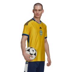 ADIDAS - Camiseta de Fútbol seleccion Suecia local 2022 Hombre Adidas