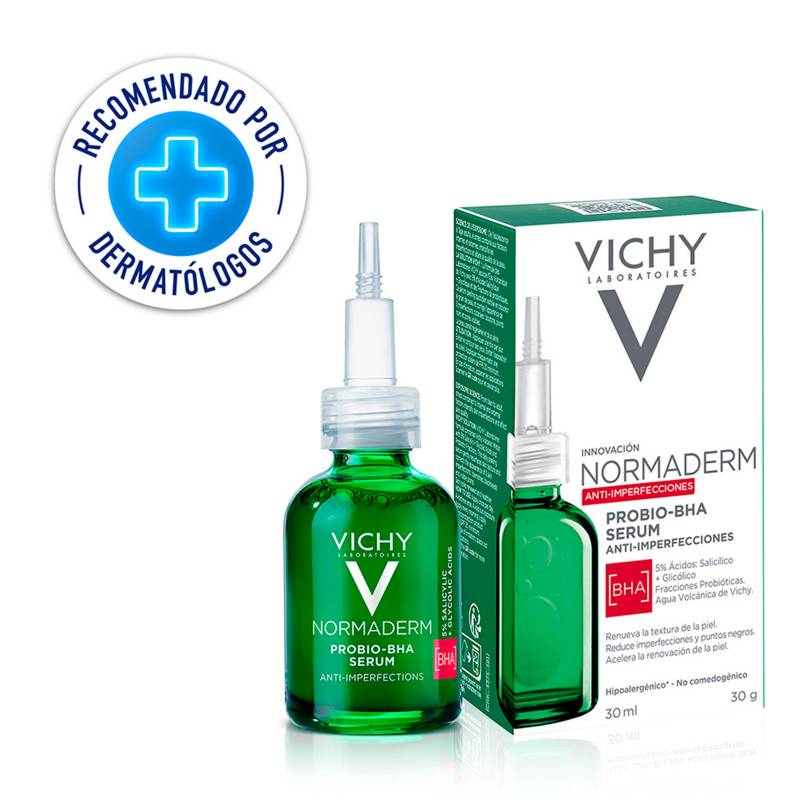 VICHY - Sérum Normaderm Probio BHA Anti Imperfecciones Vichy para Todo tipo de piel 30 ml
