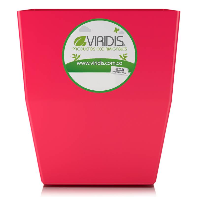 Viridis - Matera Plástico 100% Reciclado Pequeña Magenta