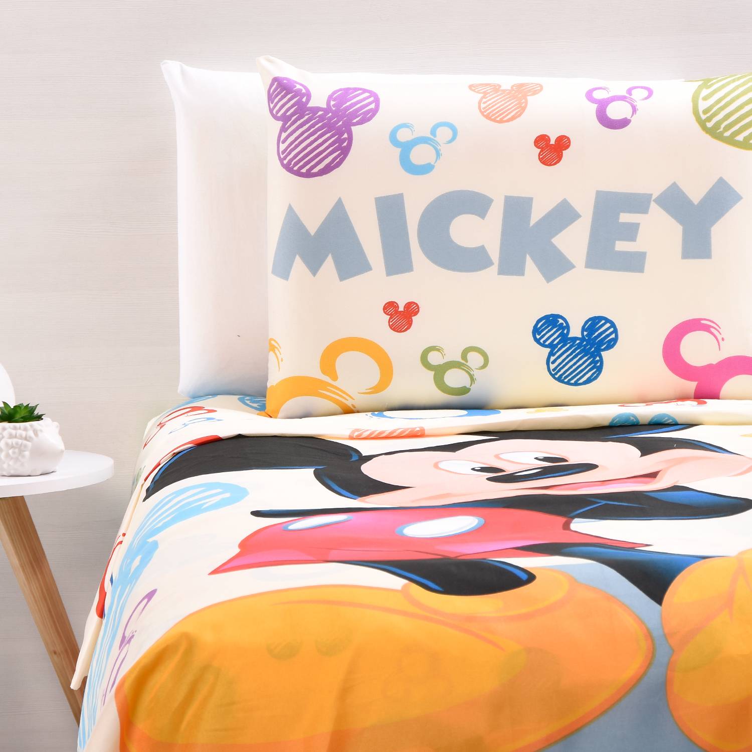 Juego de Sábanas Infantiles Estampada de Microfibra Minnie Mouse Disney  DISNEY