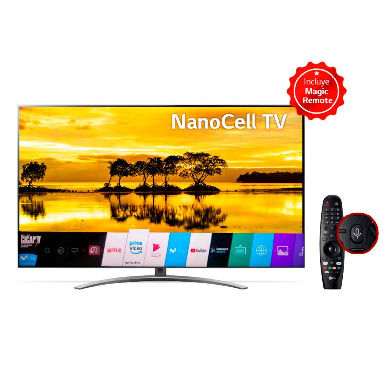 LG - Televisor 65 pulgadas LED NanoCell 4K Ultra HD Smart TV 65SM9000PDA