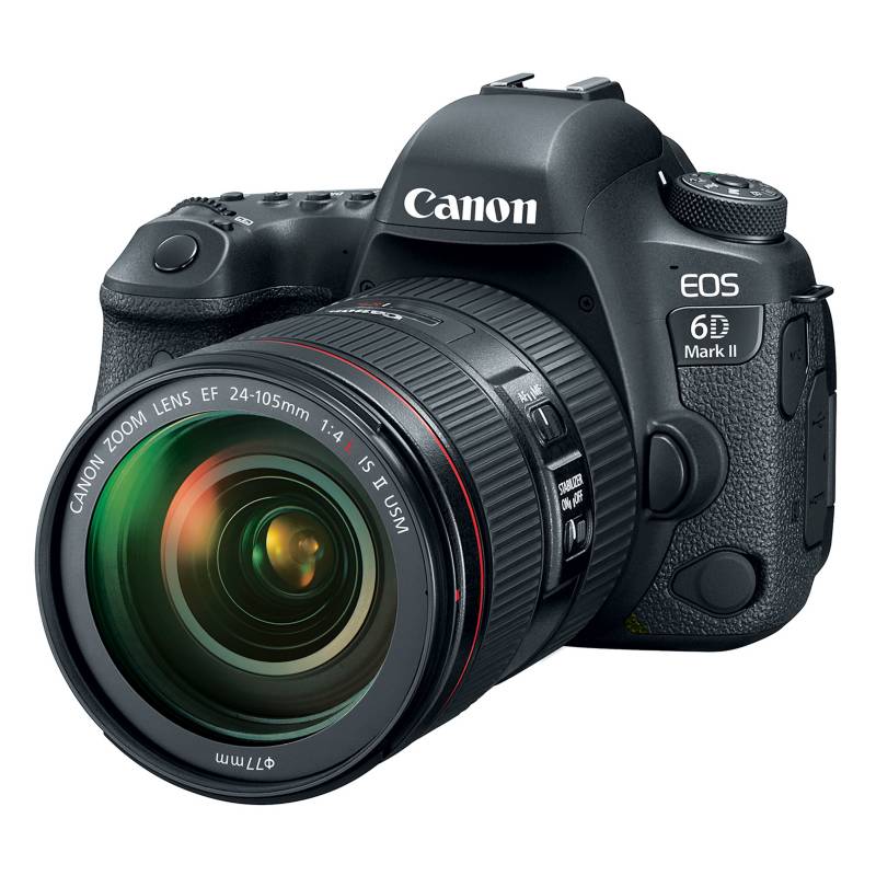 CANON - Cámara profesional Canon EOS 6D MK II 24 105 US