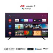 JVC ELECTRONICS - Televisor JVC 58 Pulgadas LED 4K HDR Smart TV