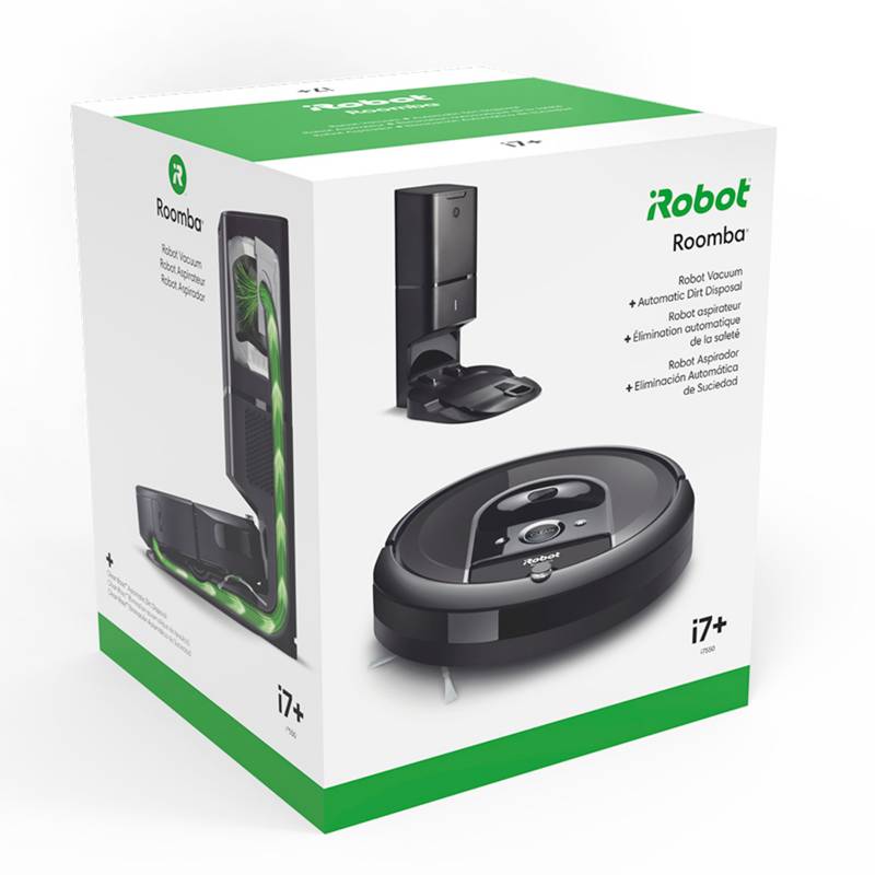 Irobot Aspiradora Robot Irobot Roomba I7 Con Conexion Wi Fi Y Estacion De Limpieza Clean Base Falabella Com