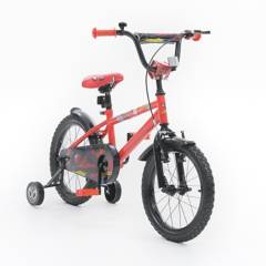 SPIDERMAN - Bicicleta Infantil Spiderman Rin 16 pulgadas - Bicicleta para Niños y Niñas