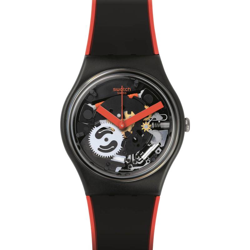 SWATCH - Reloj Unisex Swatch Red Frame GB290