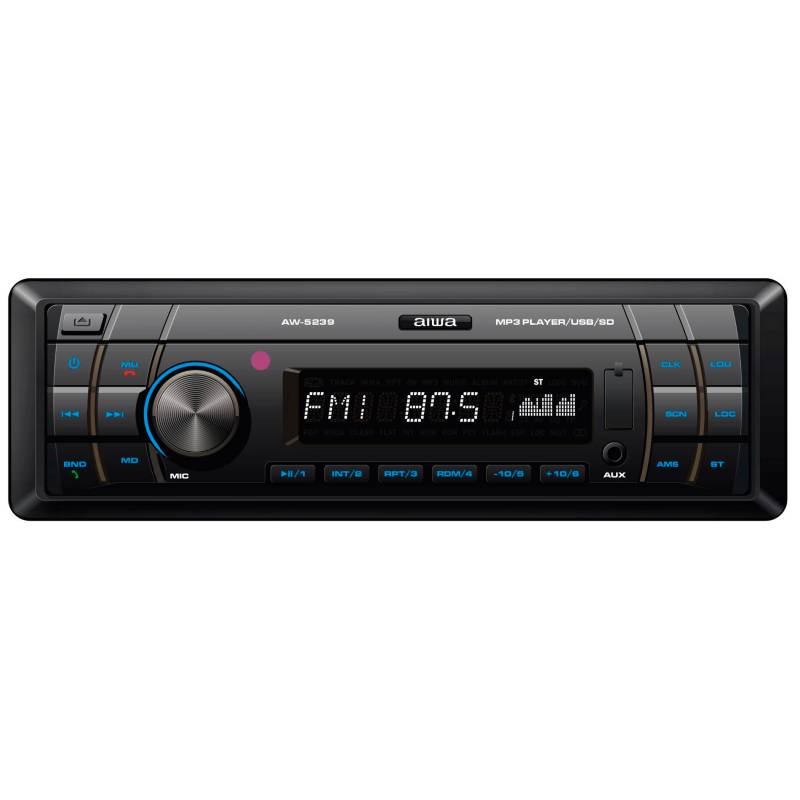 Aiwa - Radio Carro Bluetooth USB AM FM