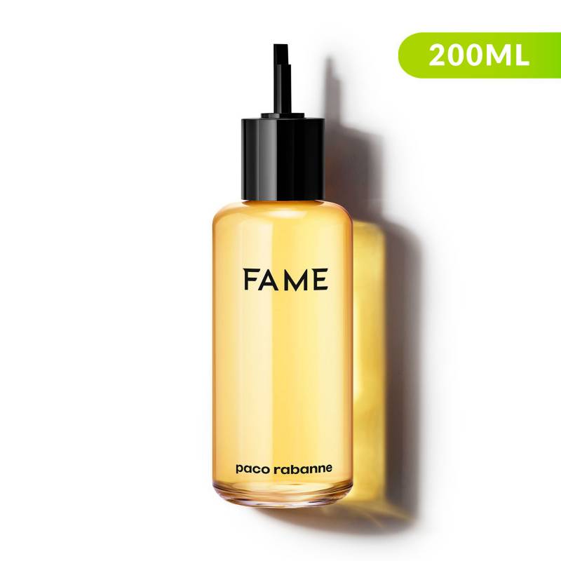 PACO RABANNE Perfume Mujer Paco Rabanne Fame 200 ml EDP - Formato Para  Recarga 