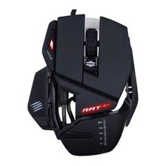 MAD CATZ - Mouse Gamer R.A.T. 4+ Mad Catz con cable USB  | 8 botones programables| 7200 DPI | Mouse ergonómico. Compatibilidad universal