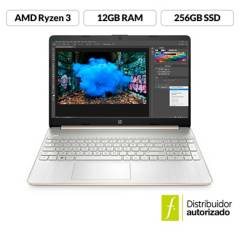 HP - Portátil HP | AMD Ryzen 3 | 12GB RAM | 256GB SSD Almacenamiento | Windows 11 | 15.6 pulgadas | 15-ef2518la | Computador Portátil