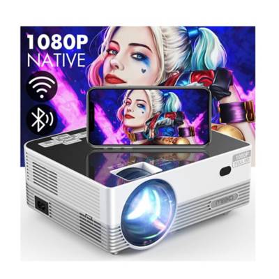 proyector de video mooka 8500l wifi bluetooth