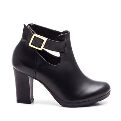 Botin Negro Modelo Buky Viola