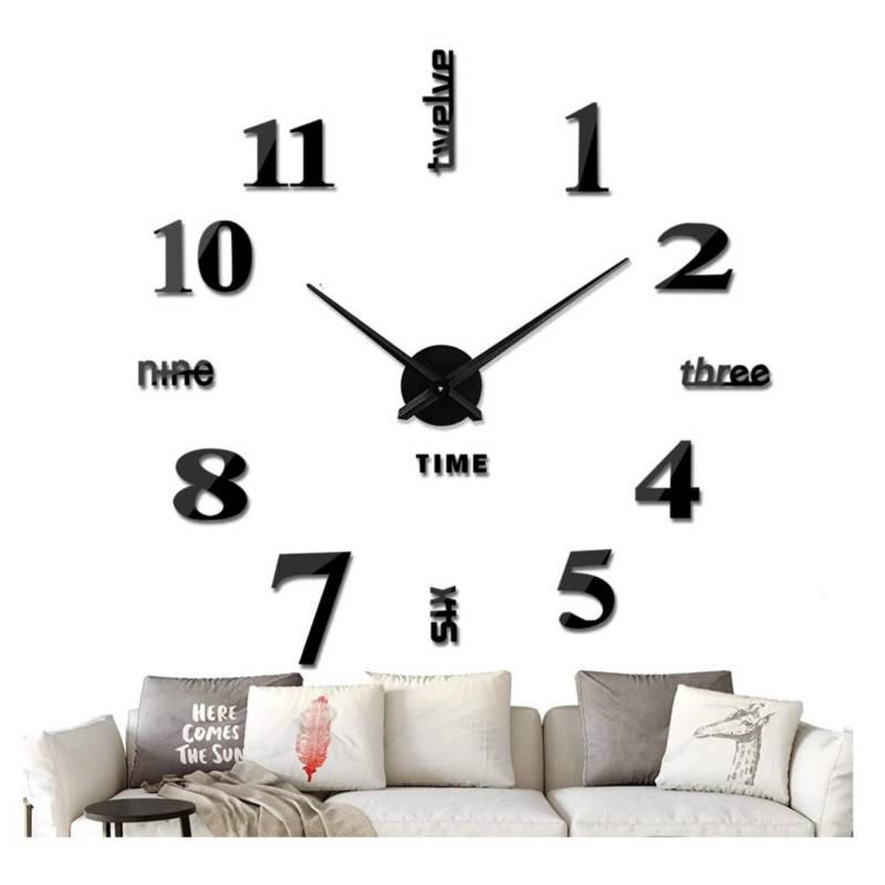 Reloj De Grande Decorativo 3D | falabella.com