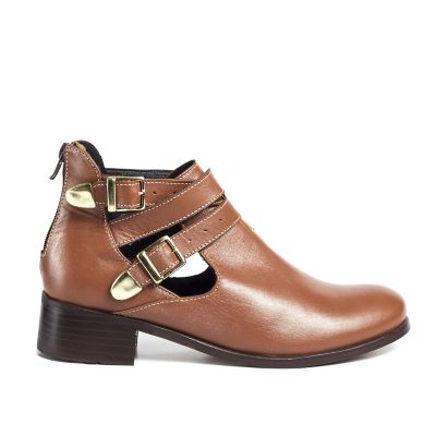 Bota Miel Modelo Senovia Viola