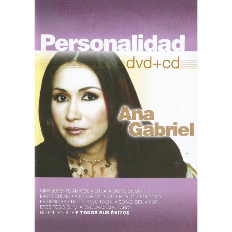 Elite Entretenimiento - Ana Gabriel Personalidad (Dvd+Cd)