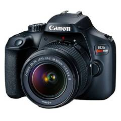 Canon - Cámara profesional Canon EOS T100 Lente 18-55 18MP