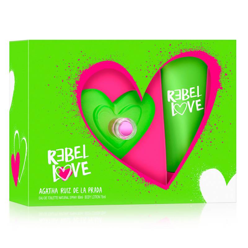AGATHA RUIZ DE LA PRADA - Set de Perfume Agatha Ruiz de la Prada Rebel Love Mujer