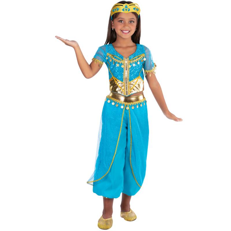 Disfraz de Princesa Árabe para niña Fantastic Night