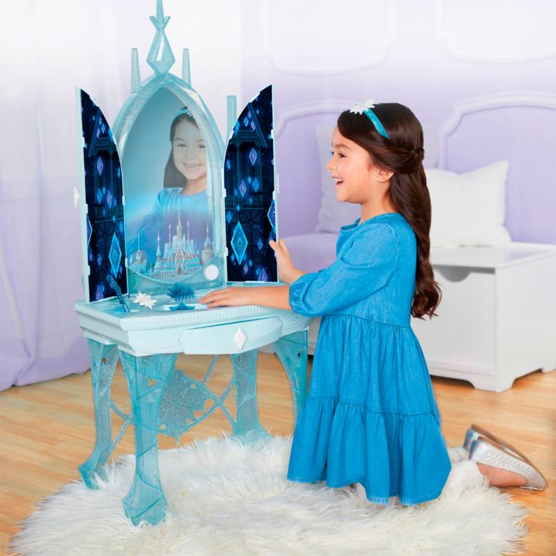 FROZEN Frozen 2 tocador encantado de Elsa luces y sonido 