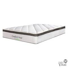 Confort Vital - Colchón Confort Vital Doble Pillow Intermedio