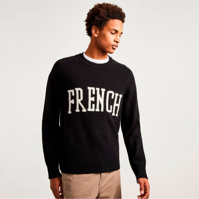FRENCH CONNECTION - Sweater Lambswool Negro