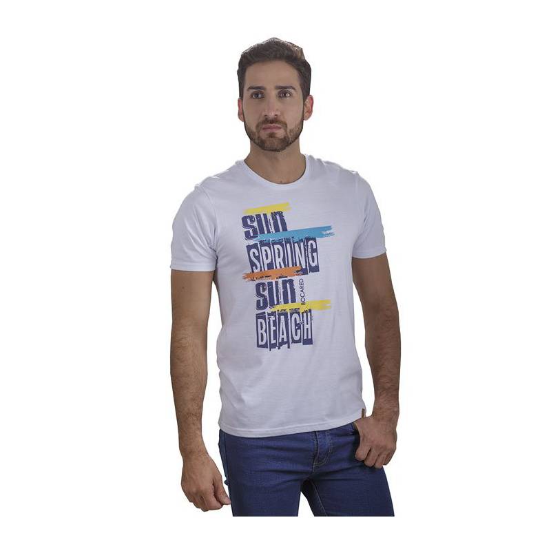 BOCARED - Adley Camiseta Para Hombre Con Estampado